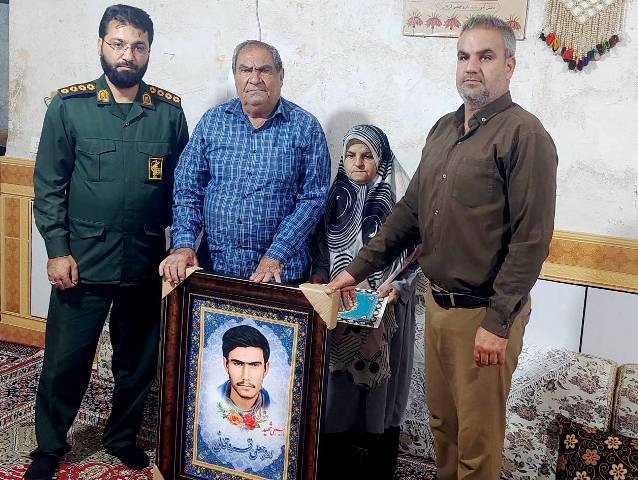 دیدار با خانواده شهید اروجعلی قرقانی